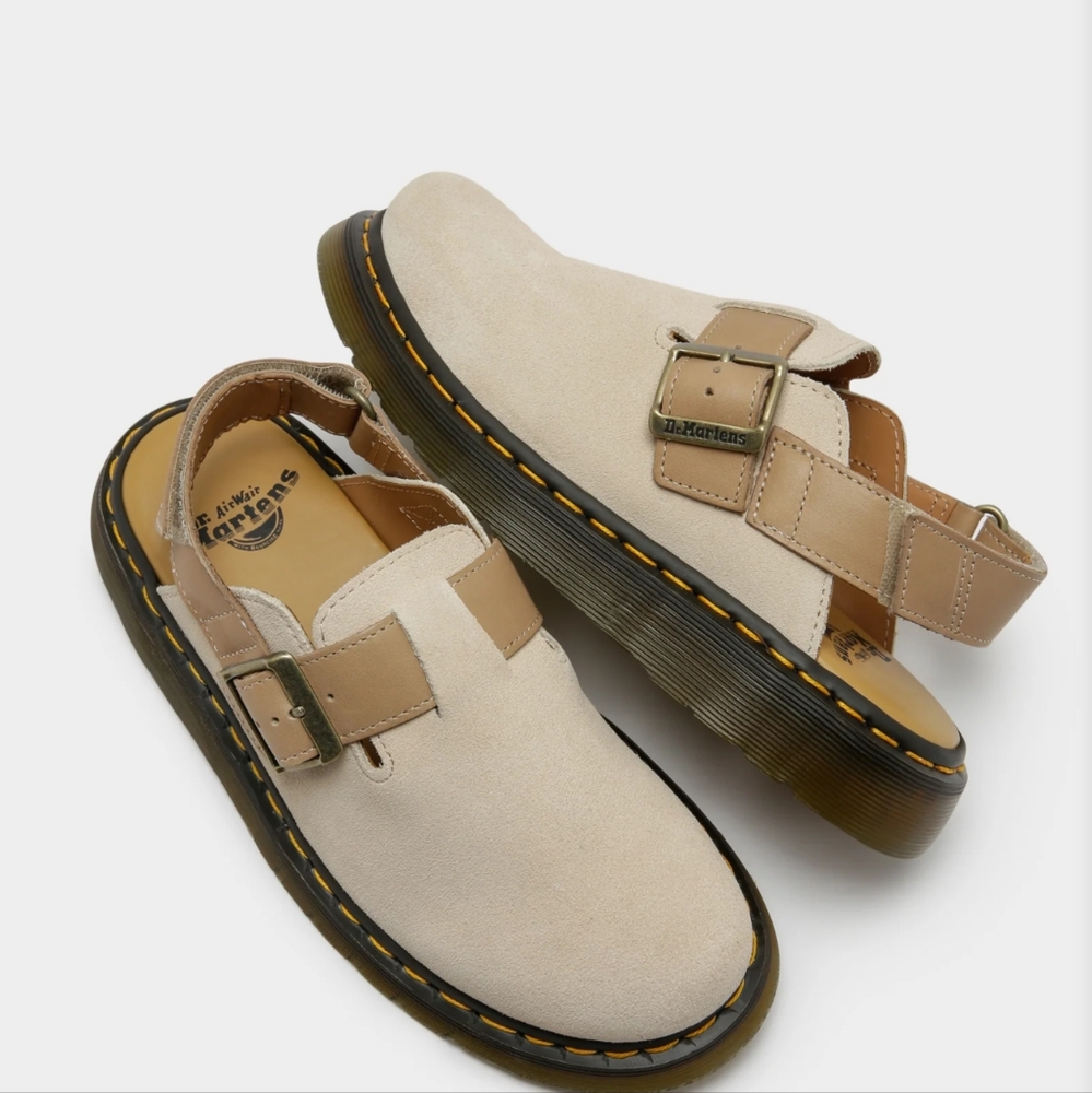 Dr. Martens Jorge II Mule - Suede Leather Slipper Sandals